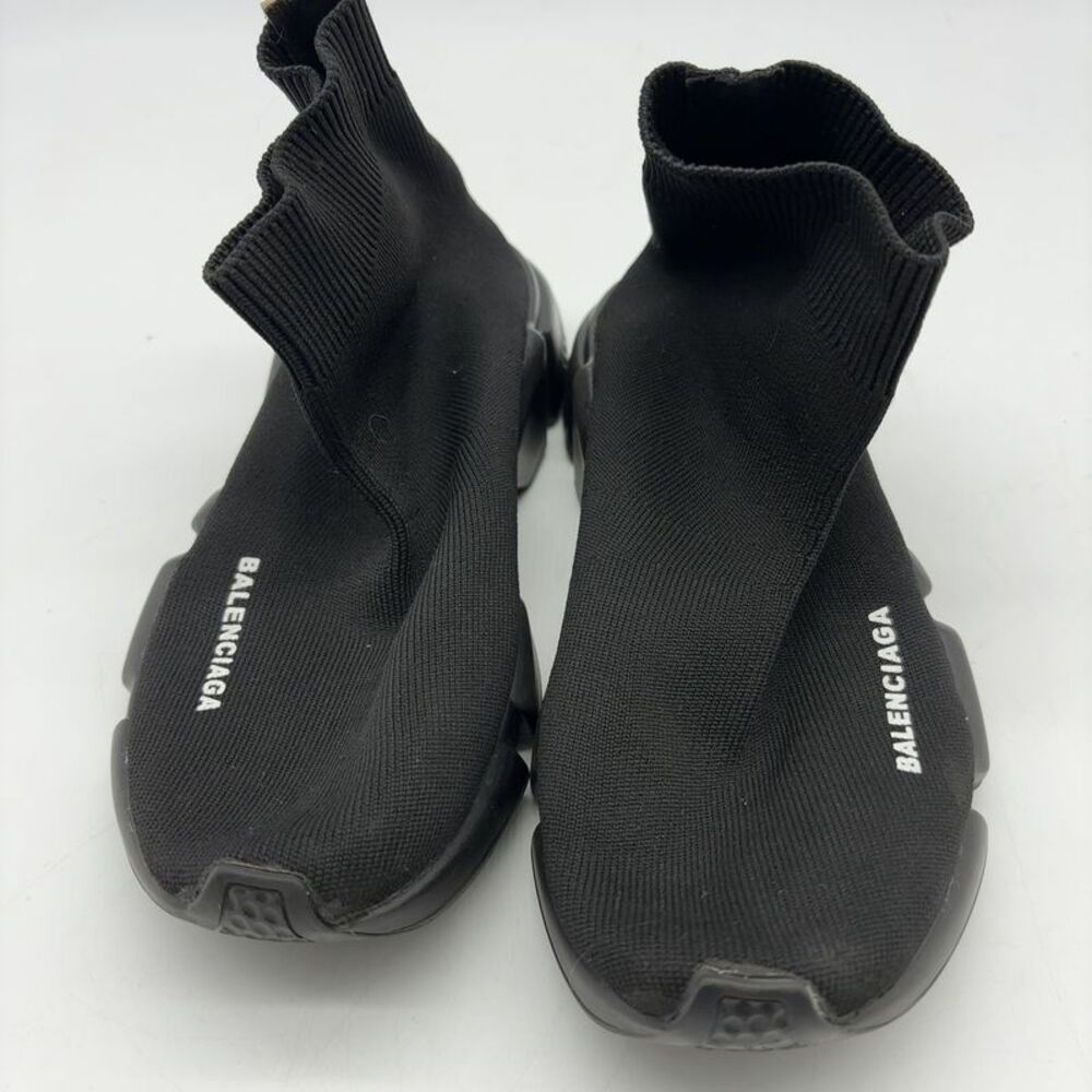Balenciaga Black Knit Sock Sneakers